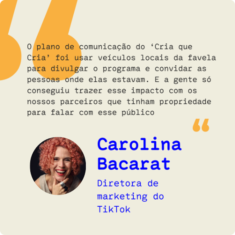 Projeto de deskless da parceria Tiktok e SoulCode — imagem 1