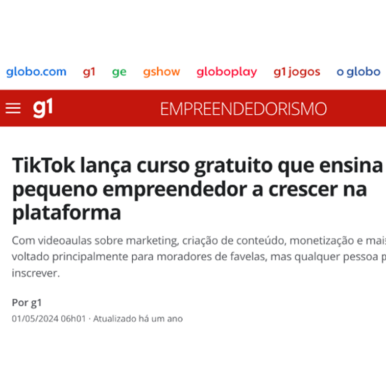 Projeto de deskless da parceria Tiktok e SoulCode — imagem 3