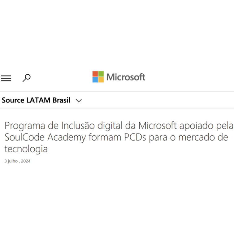 Projeto de qualificação da parceria Microsoft e SoulCode — imagem 3